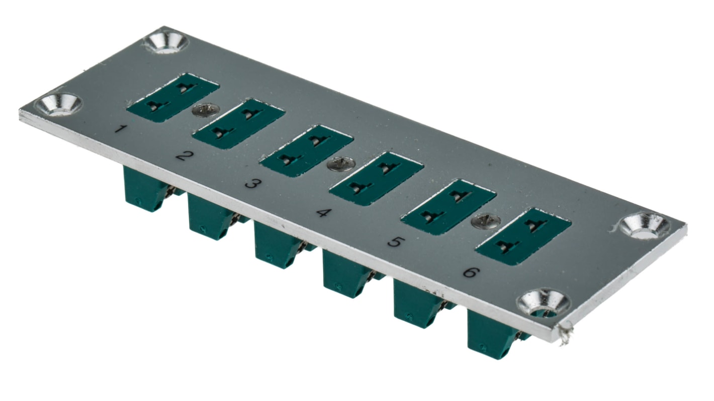 Reckmann Panel Mount Thermocouple Connector Panel for Use with Type K Thermocouple, Miniature