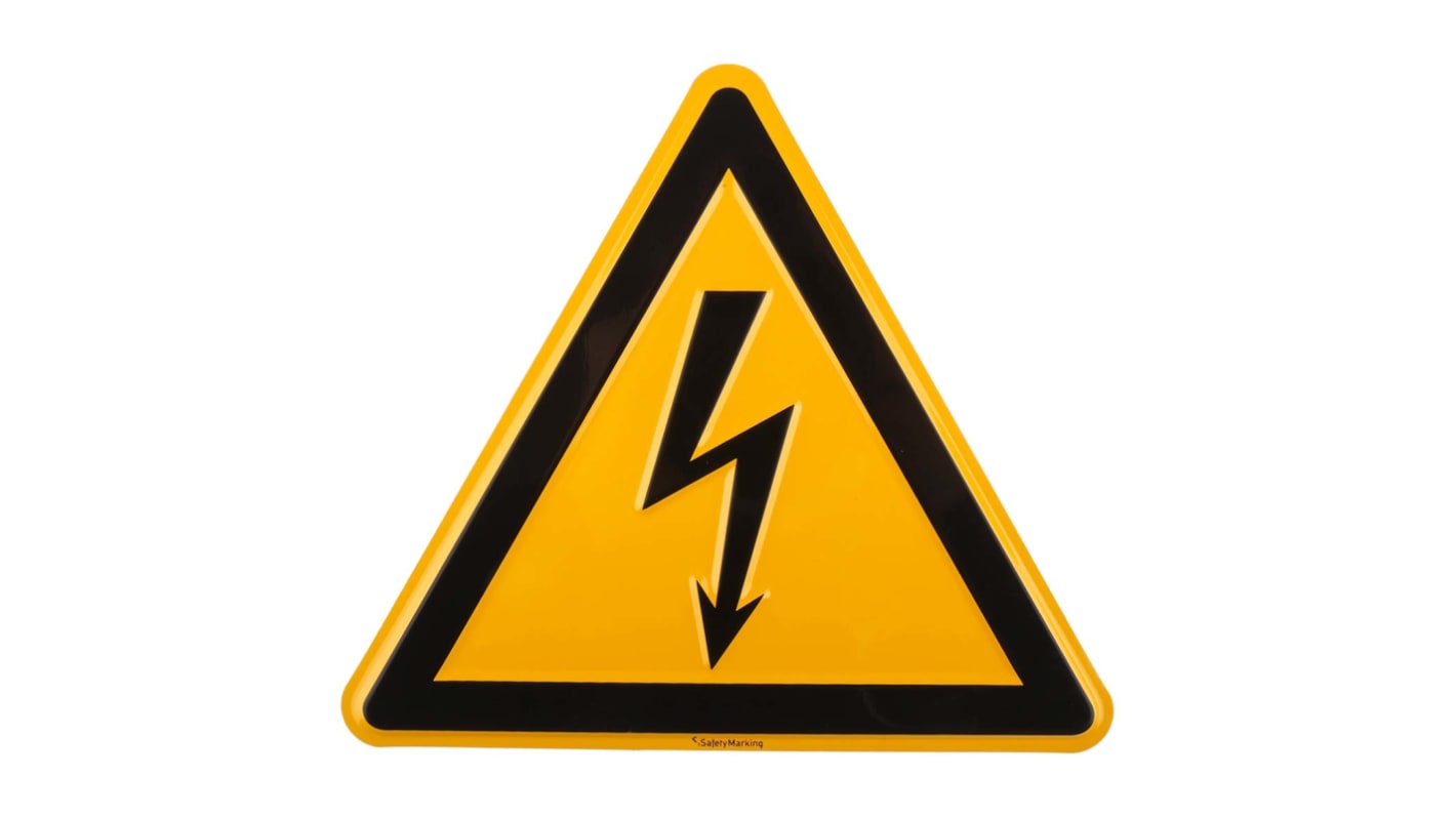 Wolk Electrical Hazard Warning Sign