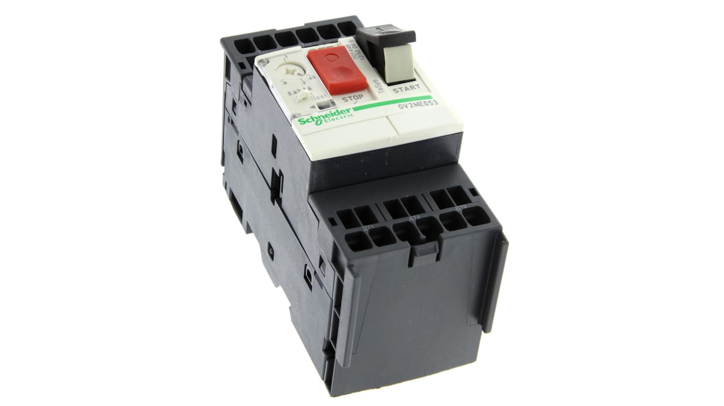 Disjoncteur moteur Schneider Electric TeSys GV2ME 0,63 → 1 A, 690 V