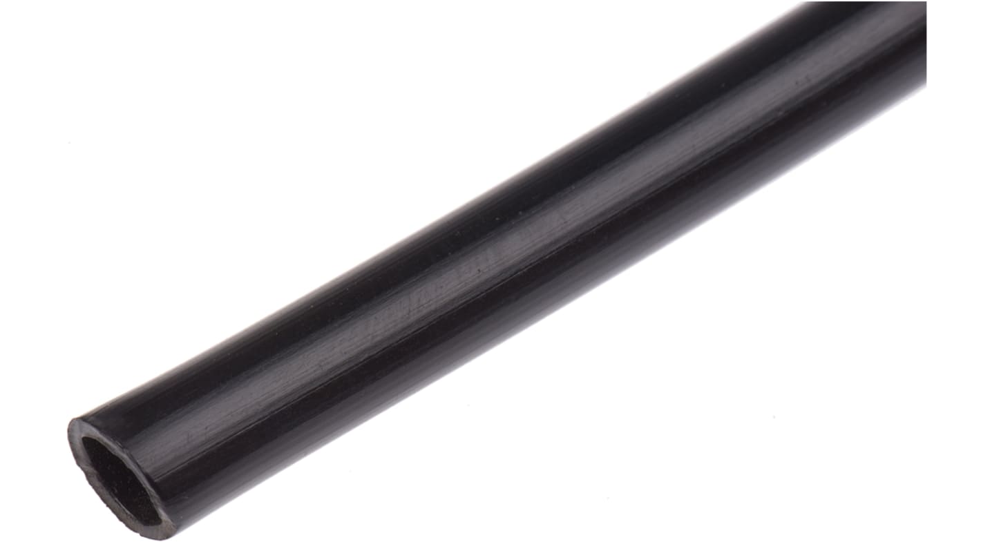 Tuyau à air comprimé RS PRO, 6mm x 4.5mm x 30m Noir en Nylon