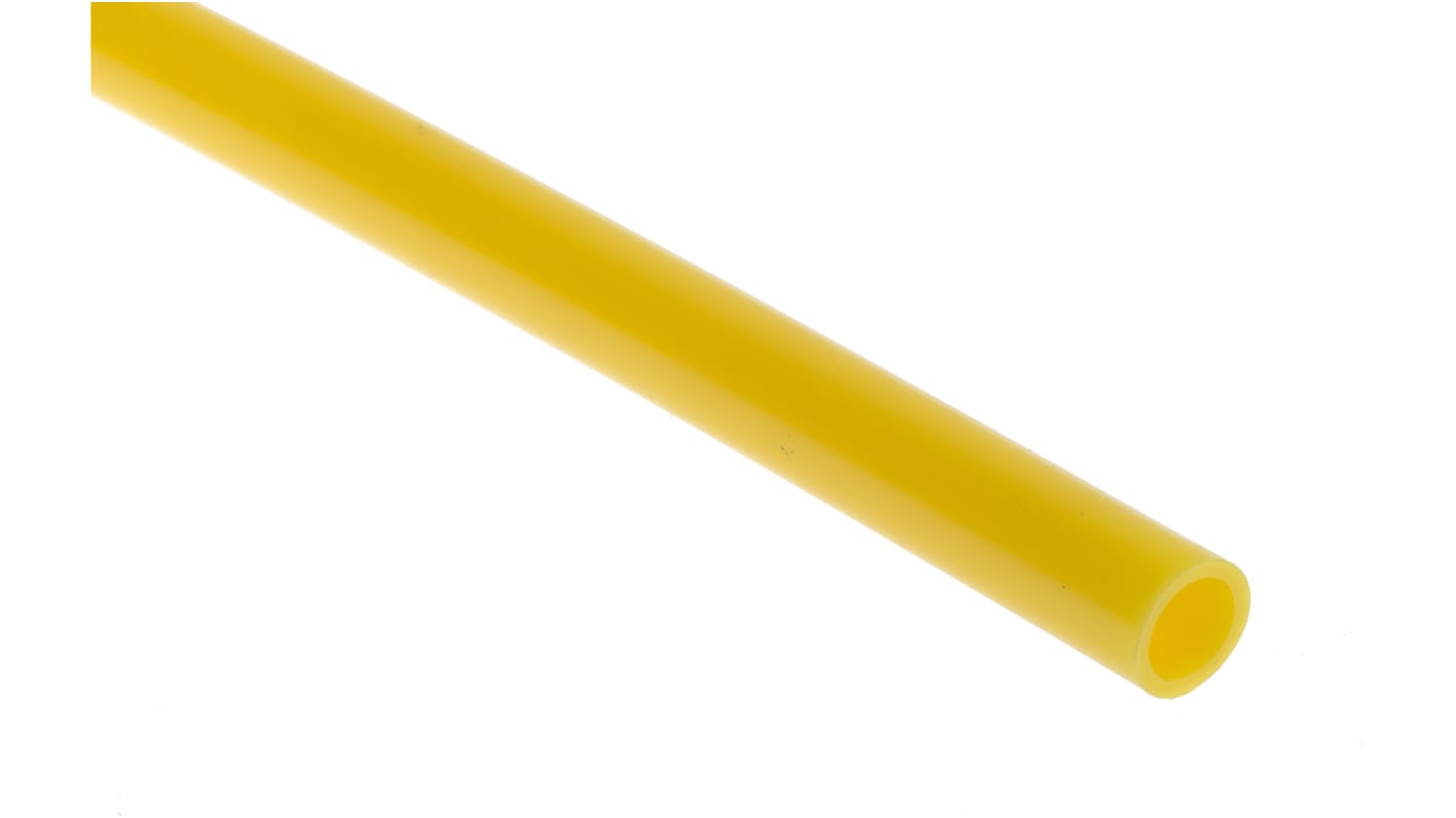 Tubería de aire comprimido RS PRO de Nylon Amarillo, diá. exterior 8mm, longitud 30m