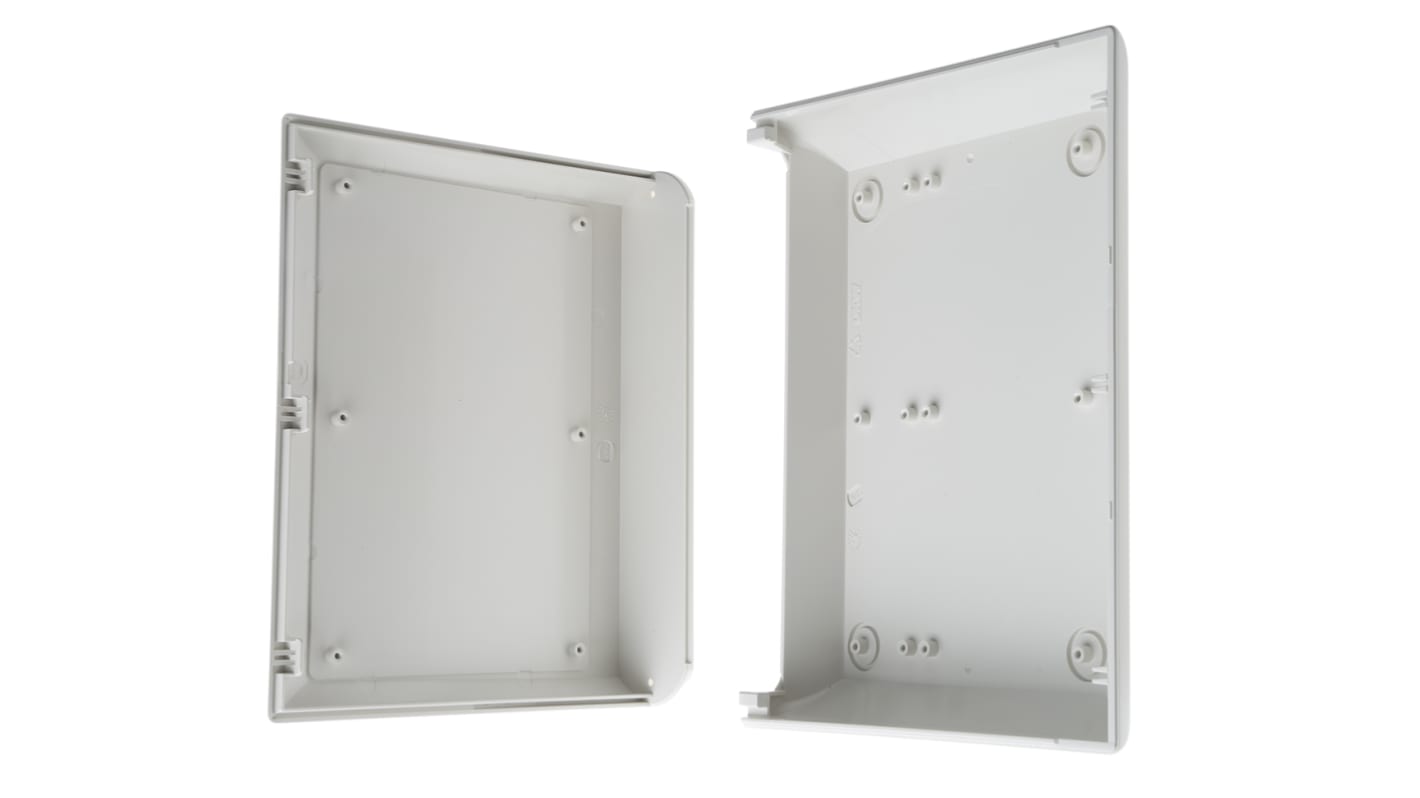 Contenitore per elettronica OKW con frontale inclinato 150 x 200 x 62.8mm, in ABS, col. Bianco