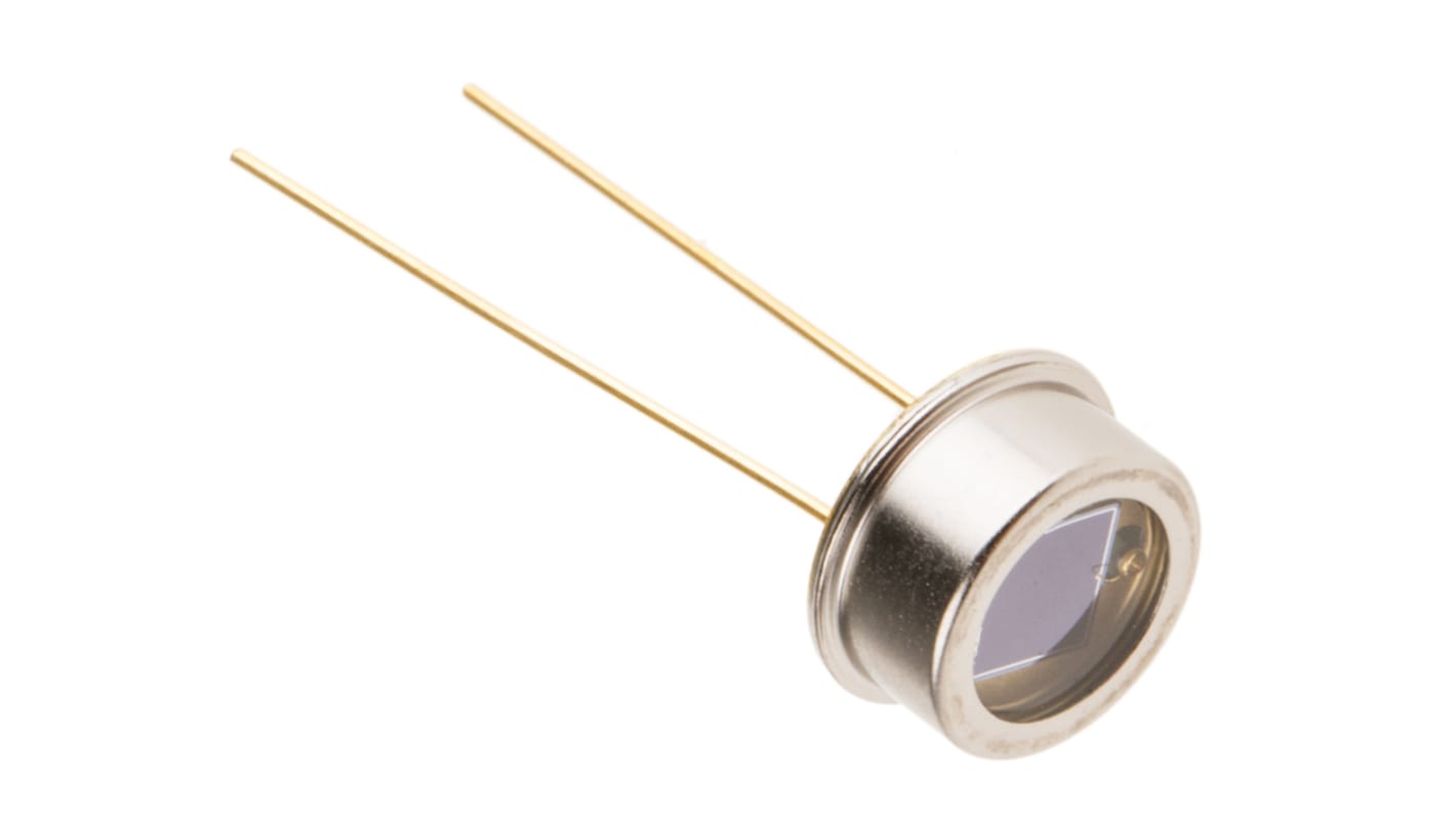 Hamamatsu S1223-01, Fotodiode (Si) , Hulmontering, TO-5 Kapsling, Infrarød/Ultraviolet/Synligt Lys