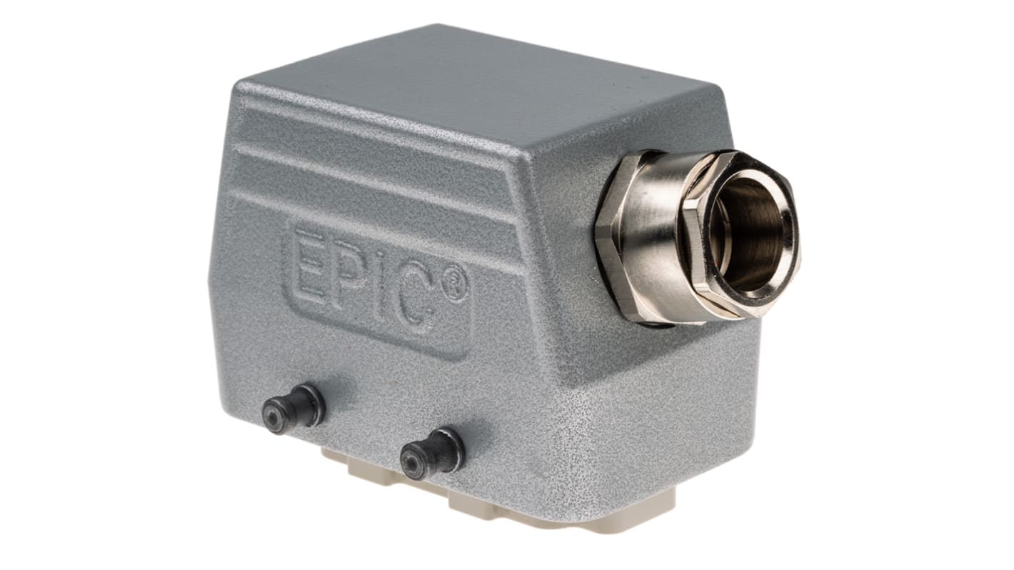 Epic Contact H-BE Schwere Steckverbinder Steckersatz, Stecker 10-polig / 2-reihig, 440 V / 16A, Schraub