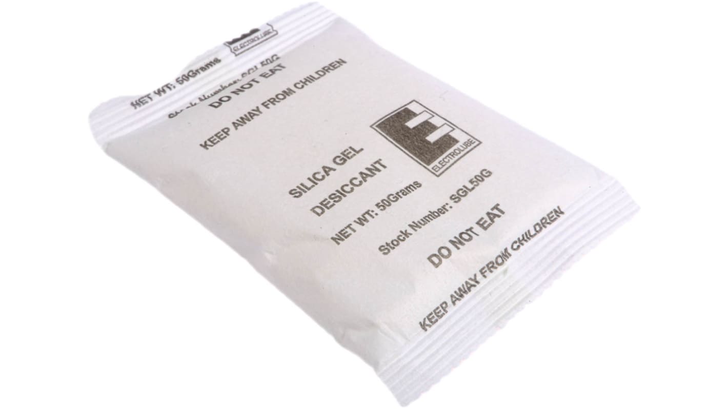 RS PRO Humidity Indicating Desiccator, Silica Gel, 50g RS