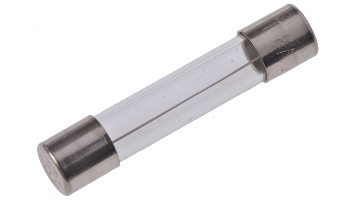 SIBA 8A Finsikring, Reaktionshastighed: T, 250V ac, 6.3 x 32mm