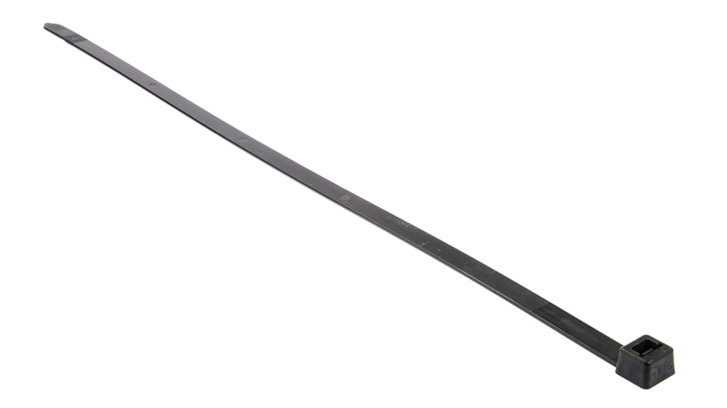 HellermannTyton Cable Tie, 535mm x 13.2 mm, Black Polyamide 6.6 (PA66), Pk-50