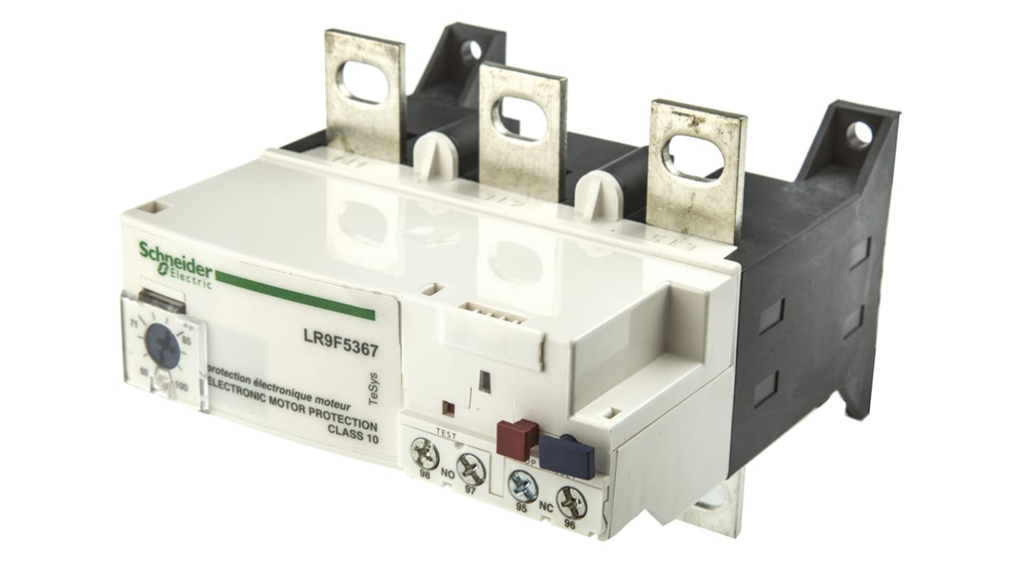 Schneider Electric LR9F Overload Relay, 60 → 100 A F.L.C, 630 A Contact Rating, 100 W, 3P, TeSys