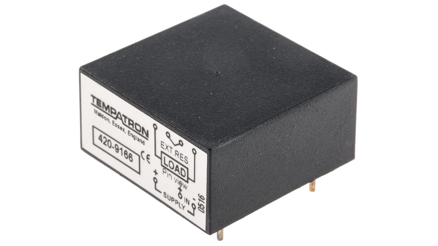 Tempatron 10 → 30V dc Timer Relay, 1 timerfunktion Panel- og printmontering