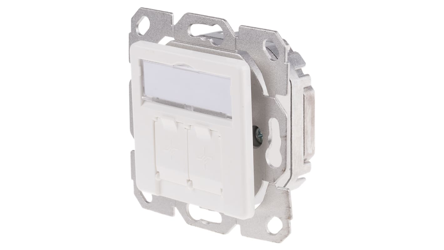 Face avant RS PRO RJ45 5e 50mm x 60mm