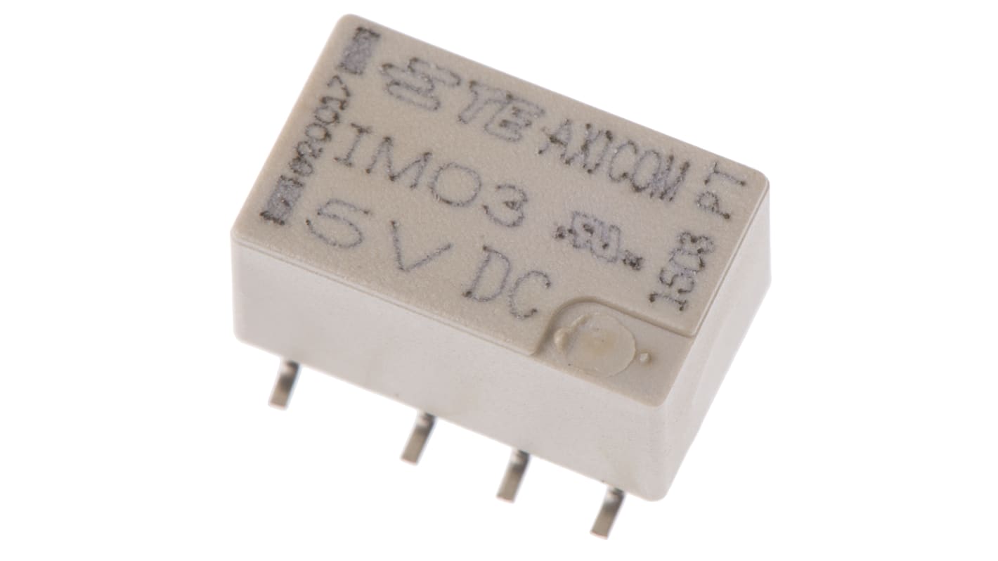 Relais de signal TE Connectivity IM 5V c.c., 2 RT, Montage en surface