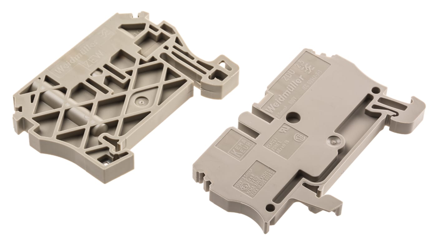 Weidmüller ZDU Series Feed Through Terminal Block