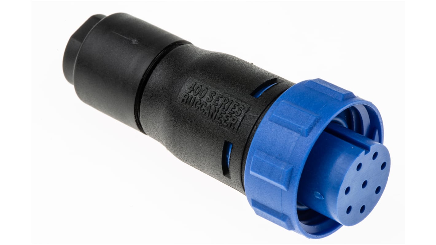 PX0410/08S/6065 Bulgin Circular Connector, 8 Contacts, Cable Mount