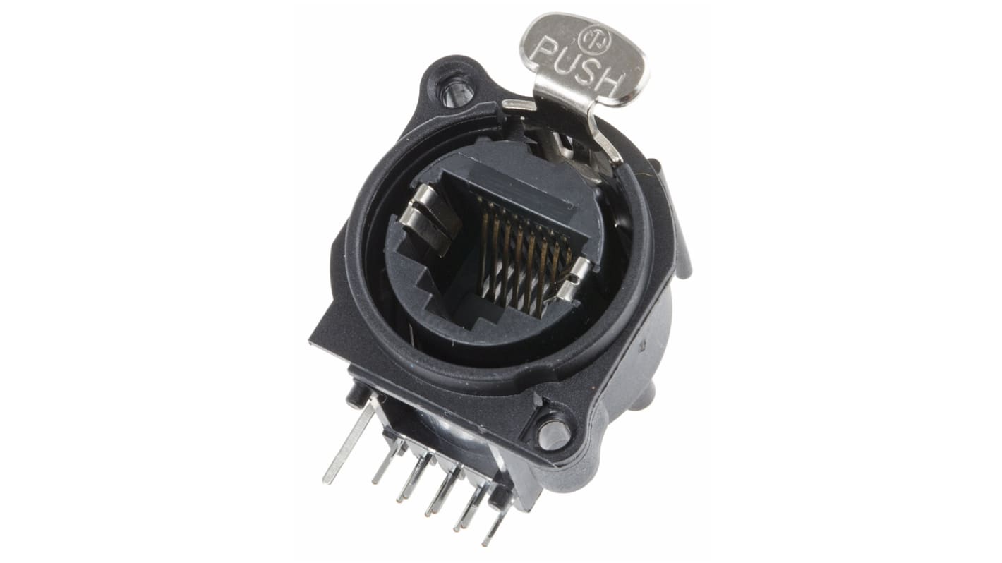 Neutrik etherCON Series Female RJ45 Connector, Through Hole