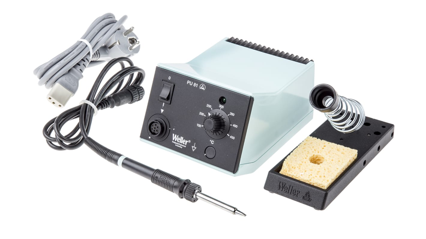 Weller WS 81 Analogue Soldering Station 80W, 230V