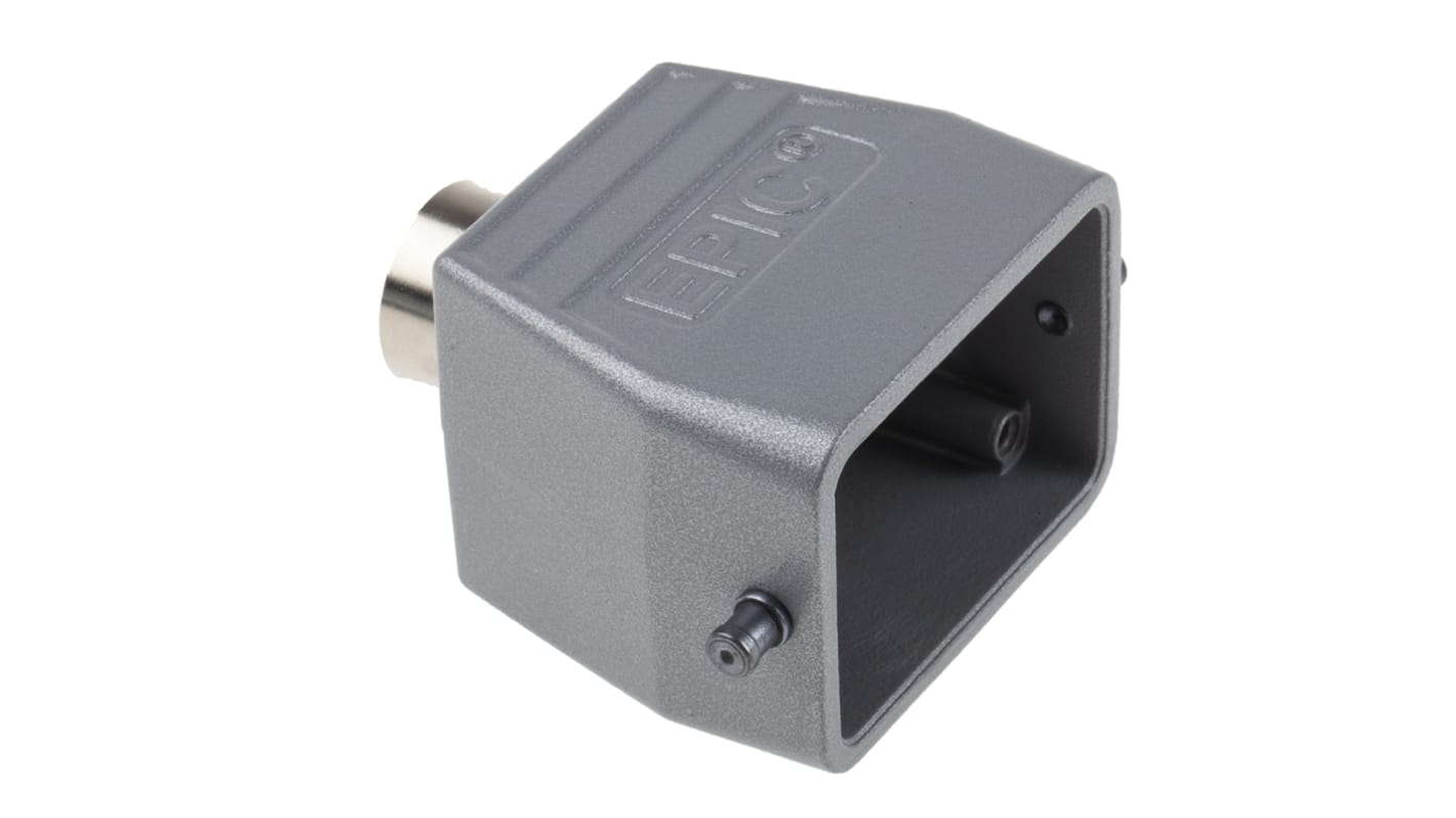 Carcasa para conector industrial con entrada superior EPIC serie H-BE, con rosca M20