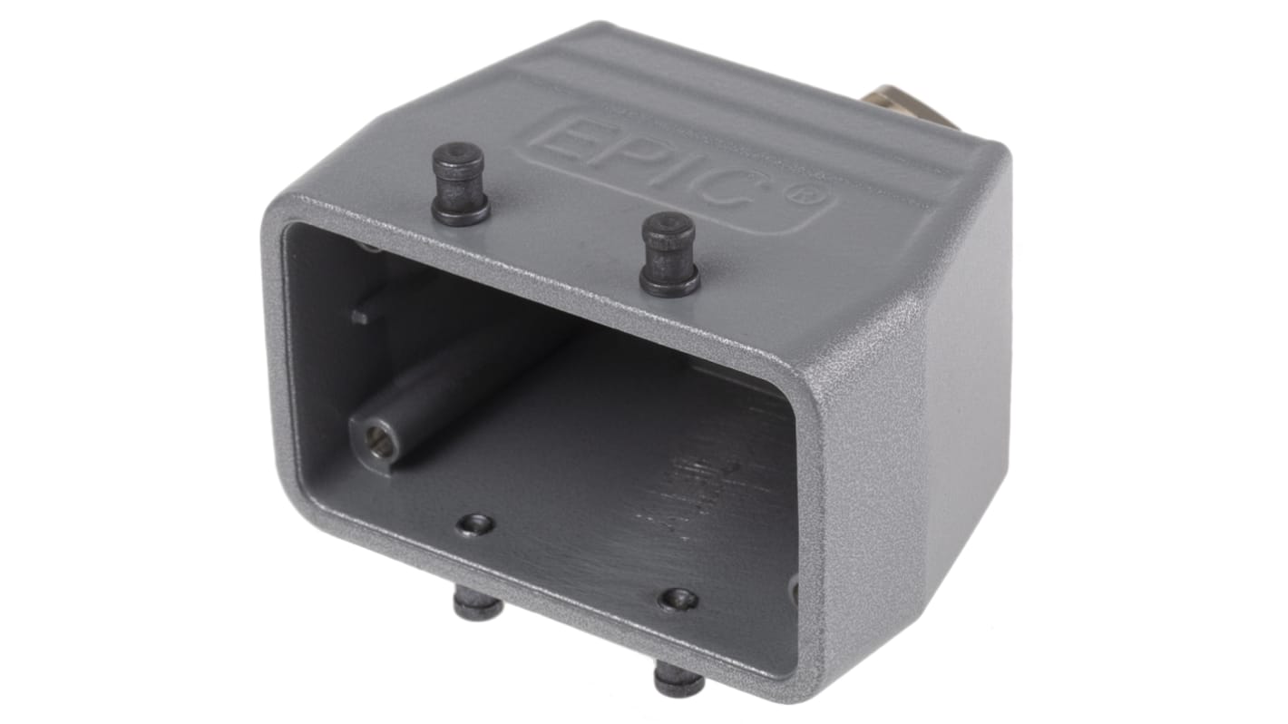 Carcasa para conector industrial con entrada superior EPIC serie H-BE, con rosca M20