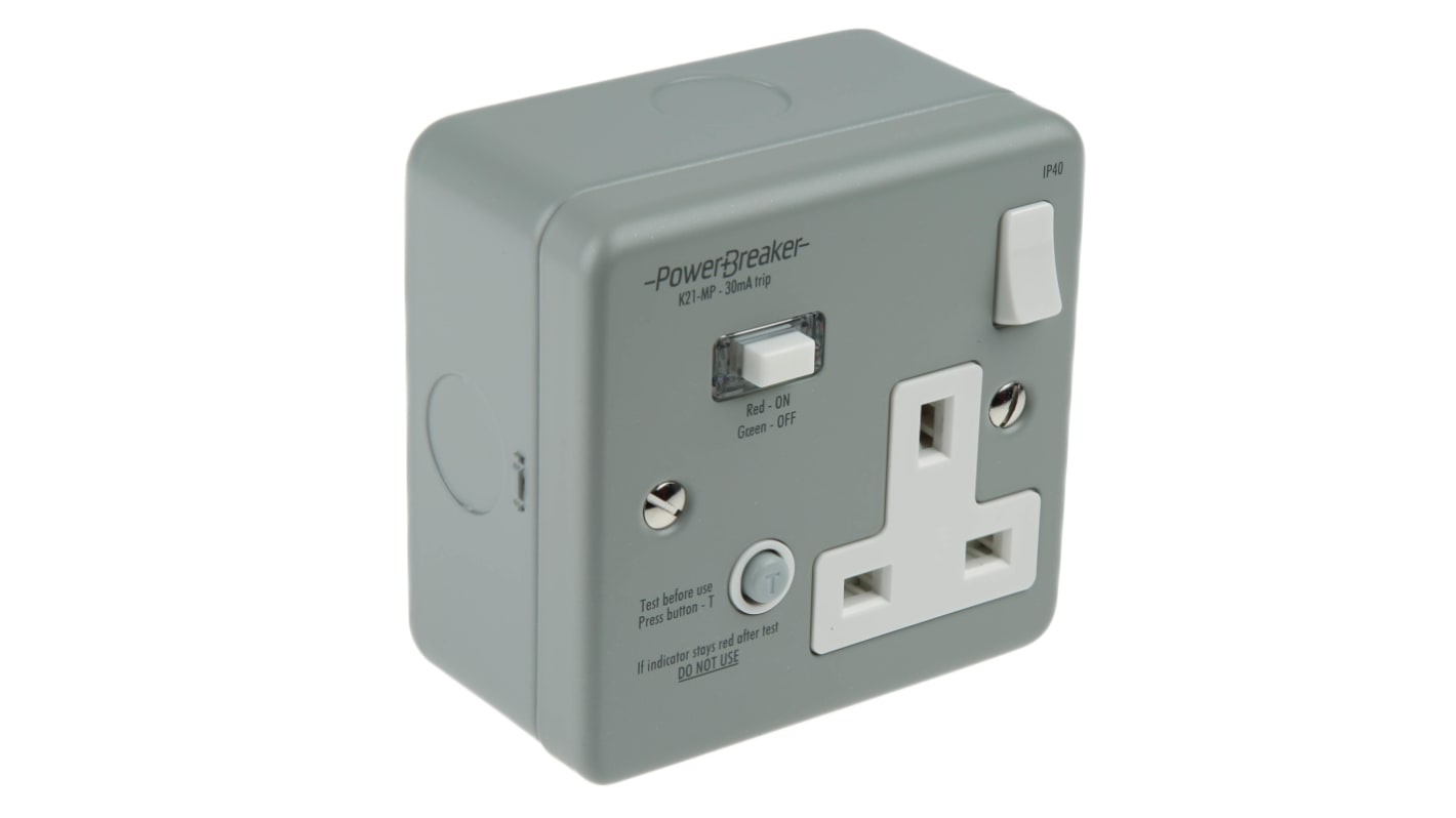 K21MPC Powerbreaker PowerBreaker H 13A, BS Fixing, Passive, Single