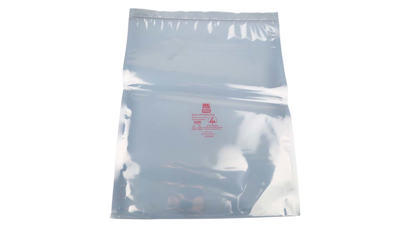 RS PRO Static Shielding Bag 305mm(W)x 406mm(L)