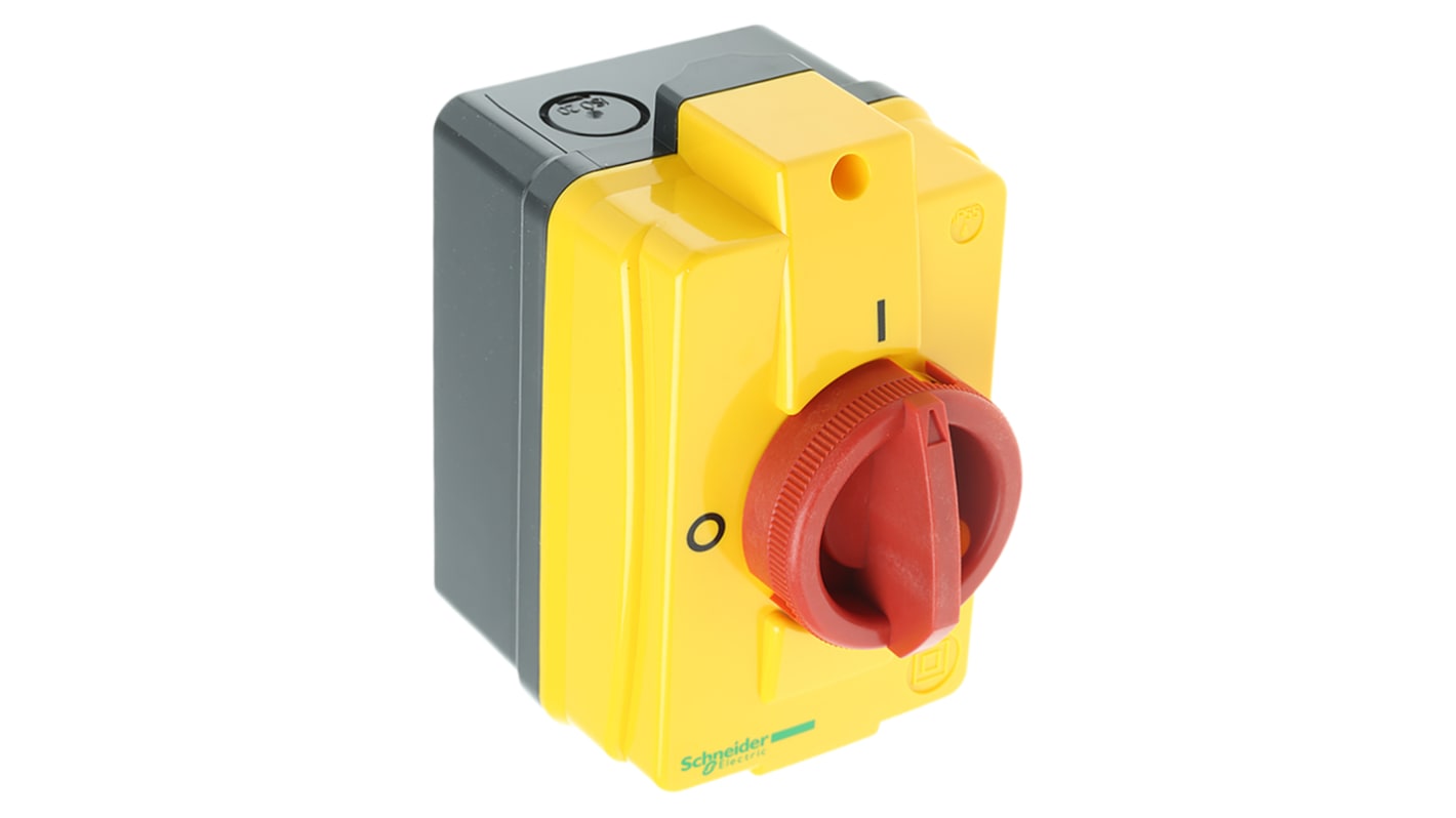 Interruptor seccionador, 3P, Corriente 16A, Potencia 5,5kW, IP55 TeSys