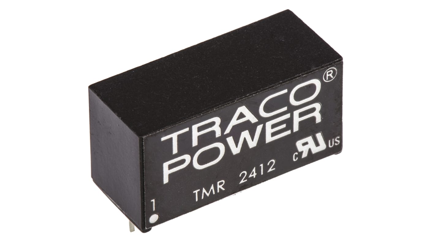 TRACOPOWER DC-DCコンバータ Vout：12V dc 18 → 36 V dc, 2W, TMR 2412