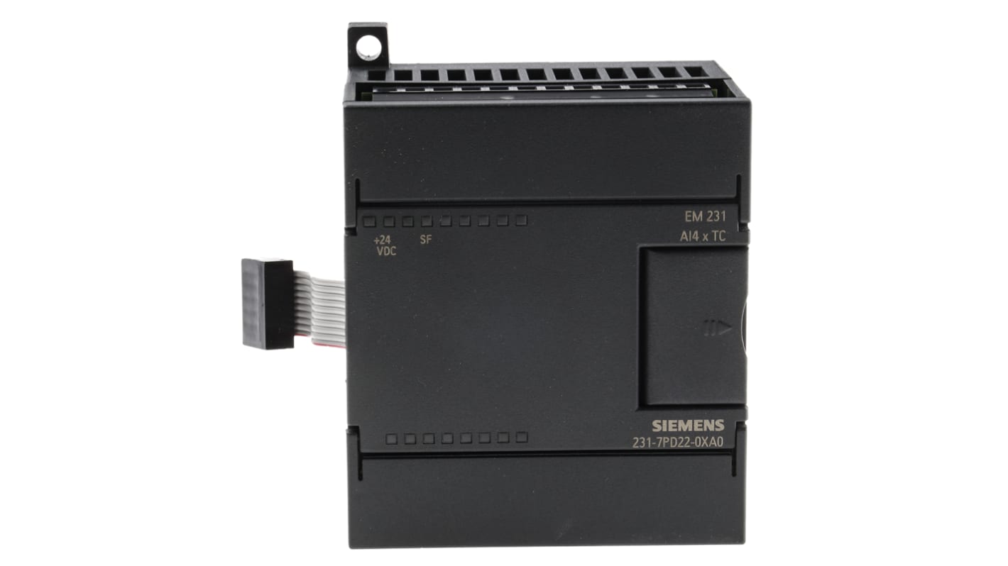 Siemens PLC I/O modul, használható (S7-231 sorozat)-hoz, Analóg bemenet