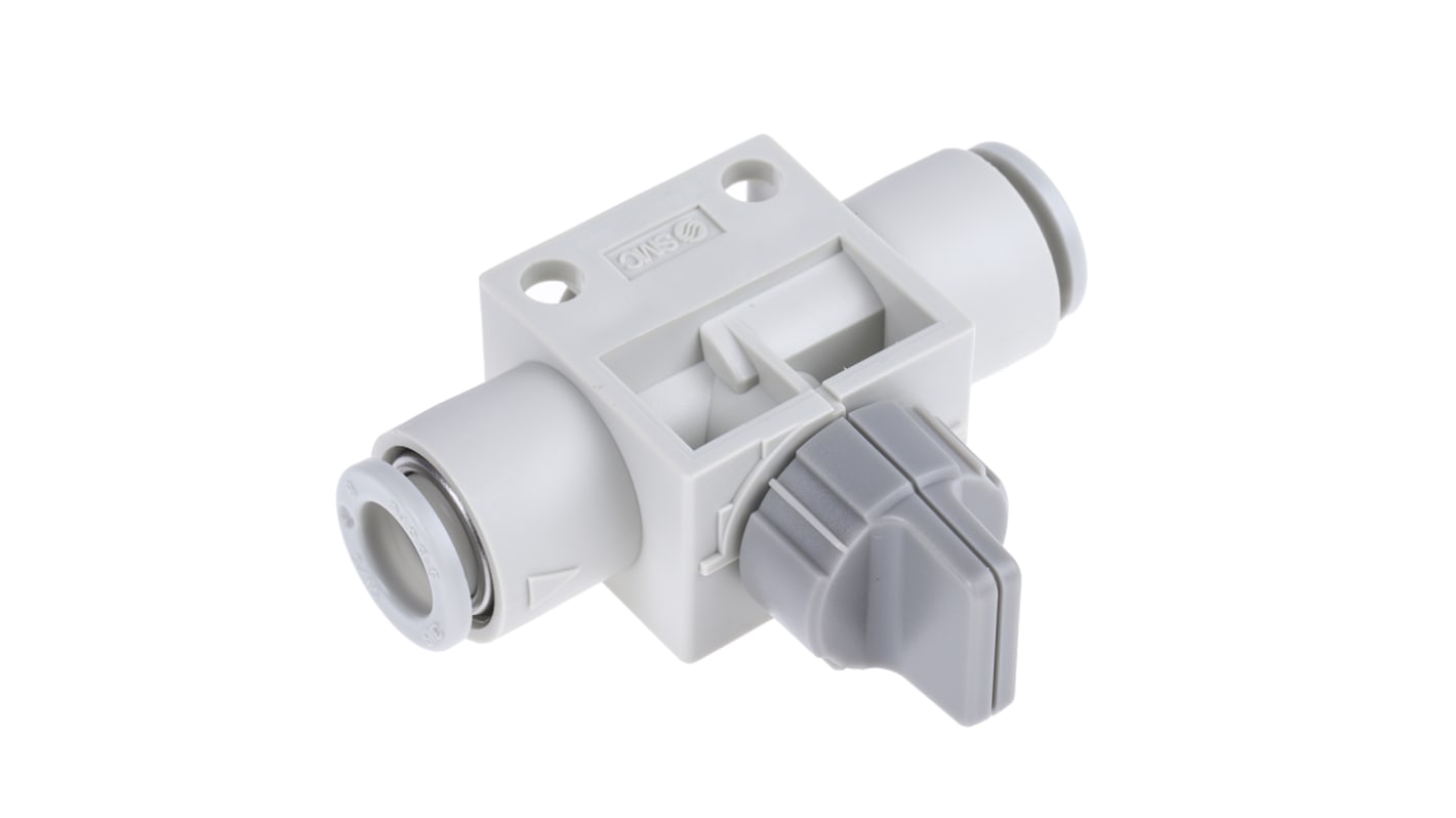 VHK208F08F SMC Rotary Knob 2/2 Pneumatic Manual Control Valve VHK Series RS