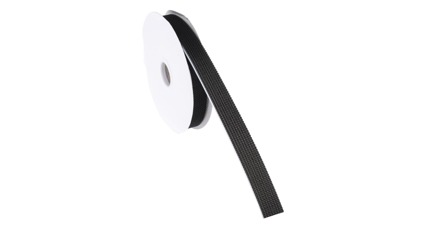 Velcro Haken Hakenband, 25mm x 5m, Schwarz