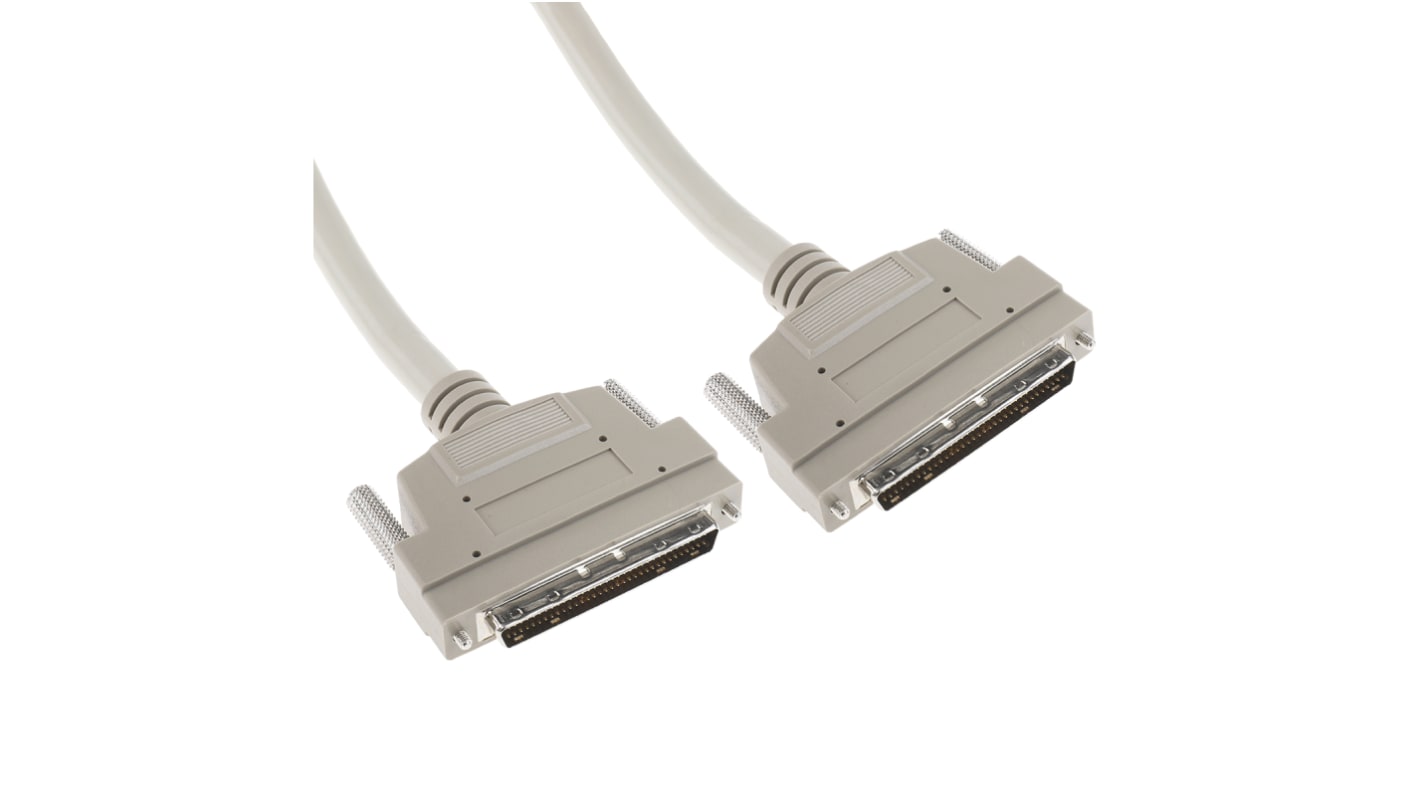 RS PRO Male SCSI-3 to Male SCSI-3  Cable 1m