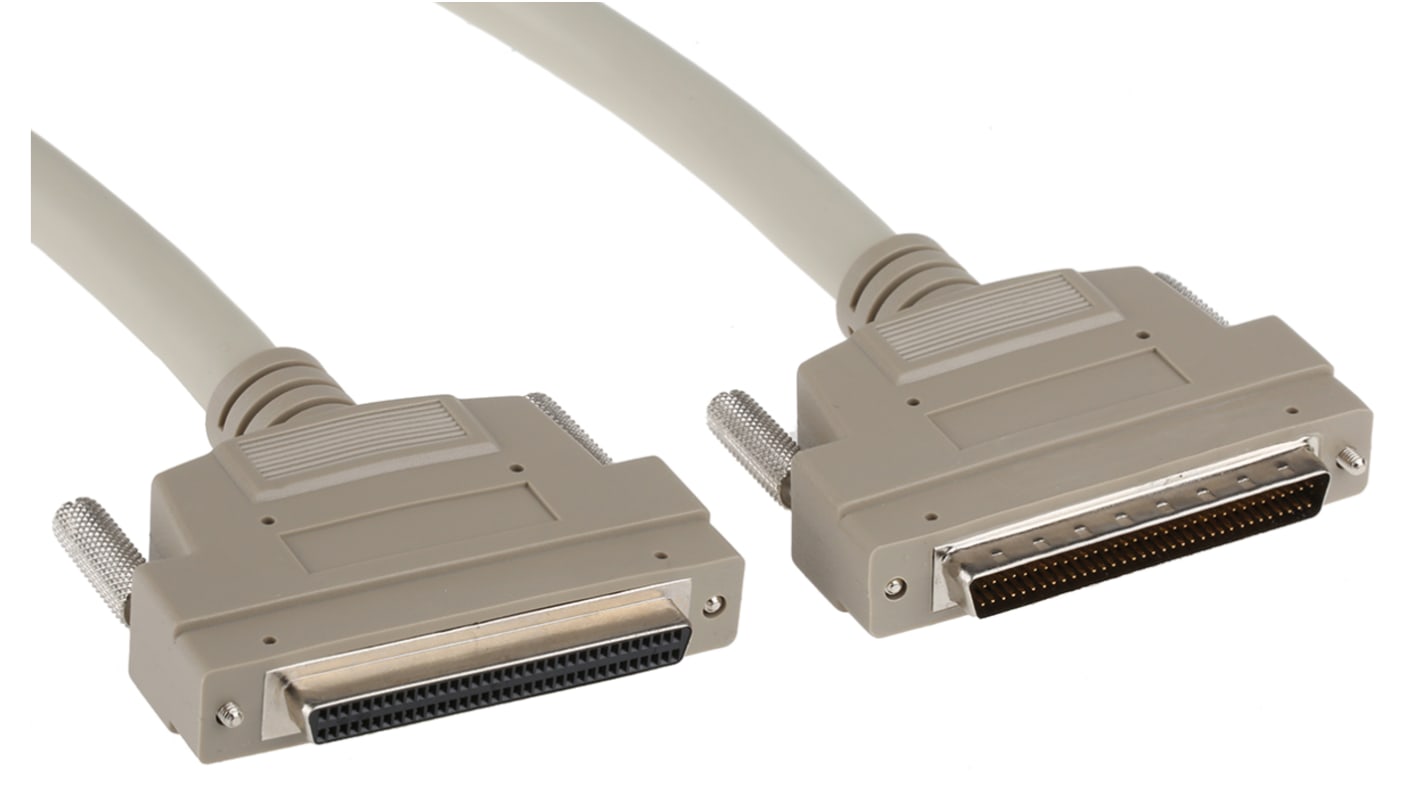 Cable SCSI RS PRO 2m, Tornillo de Apriete Manual