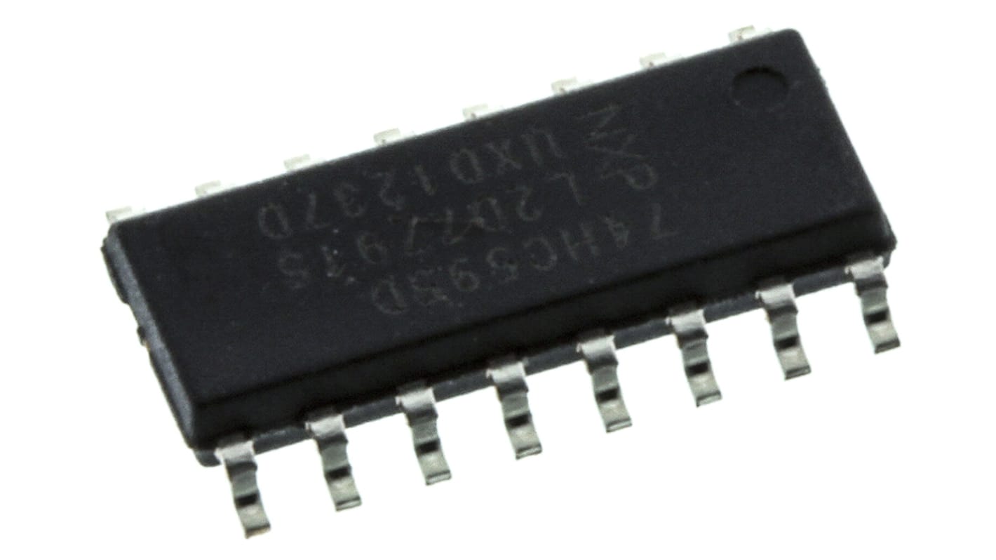 Série vers série Parallèle HC, Unidirectionnel 8 bit SOIC 16 broches