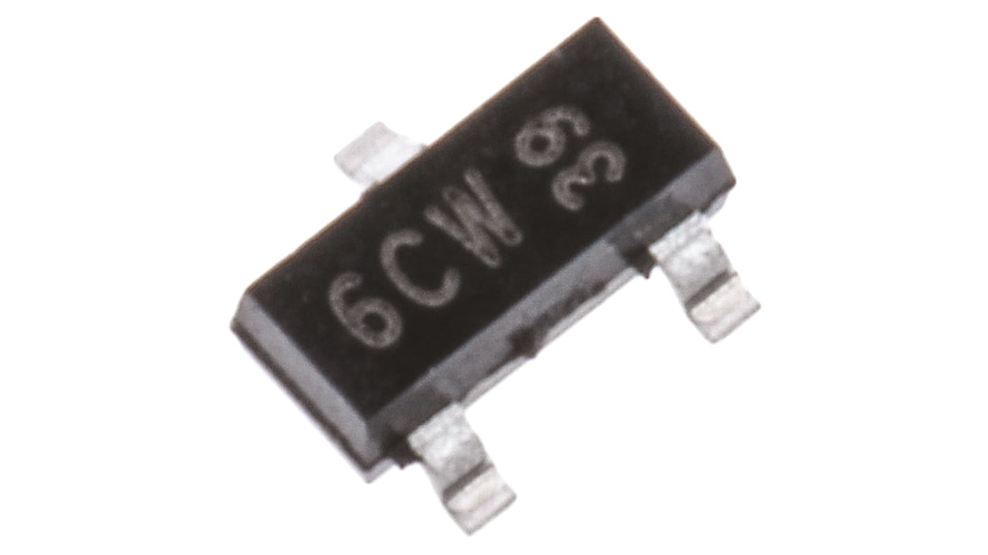 Transistor NPN Nexperia, 3 Pin, SOT-23 (TO -236AB), 500 mA, 45 V, Montaggio superficiale