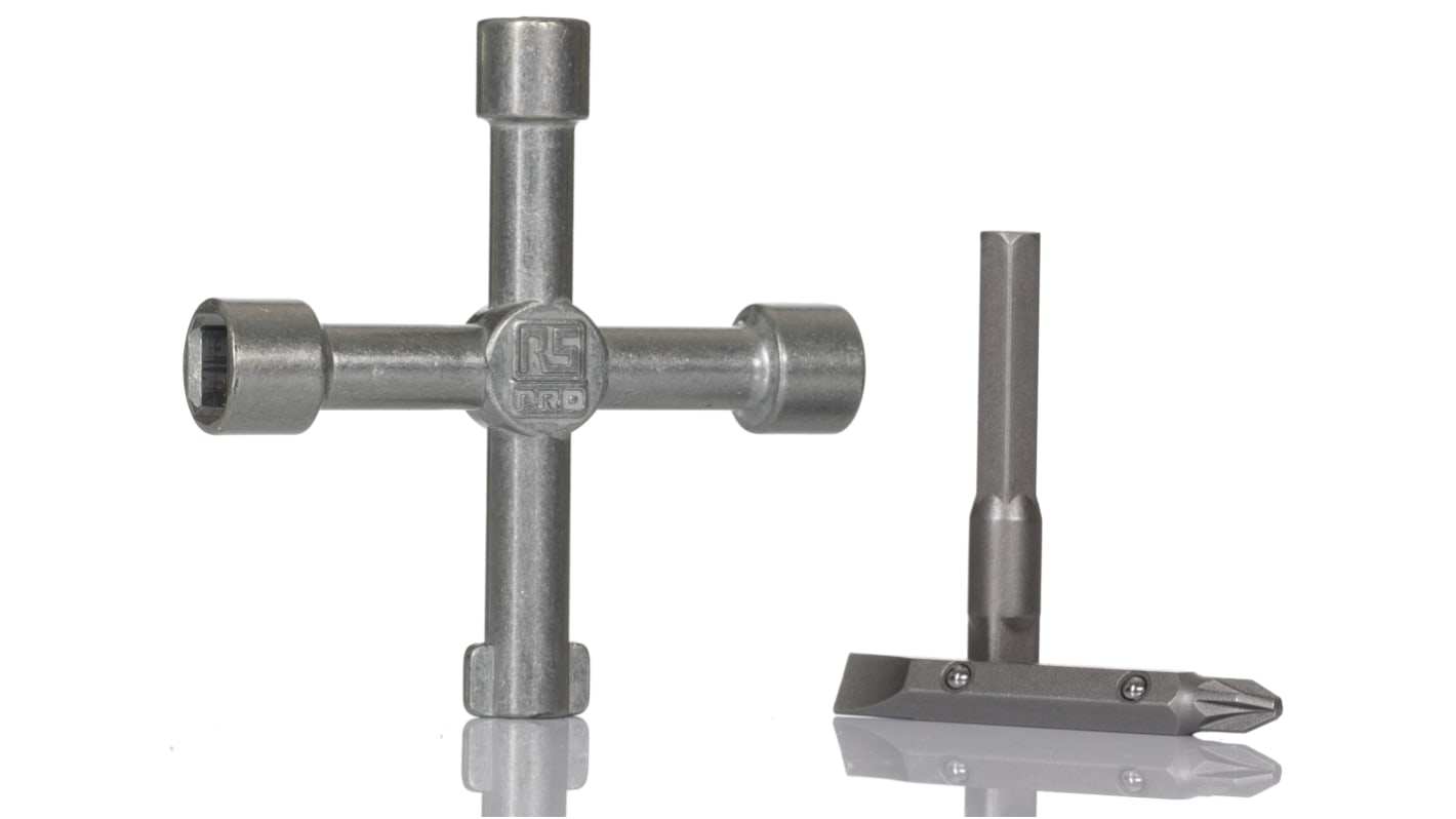 RS PRO Zinc Alloy 5way Control Key RS