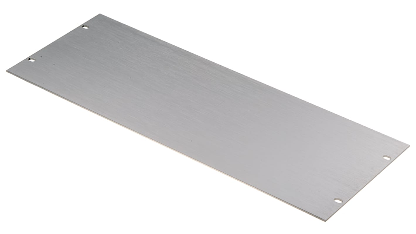 Panel Frontal 4U RS PRO de Aluminio Sin Pintar, 482.6 x 177mm