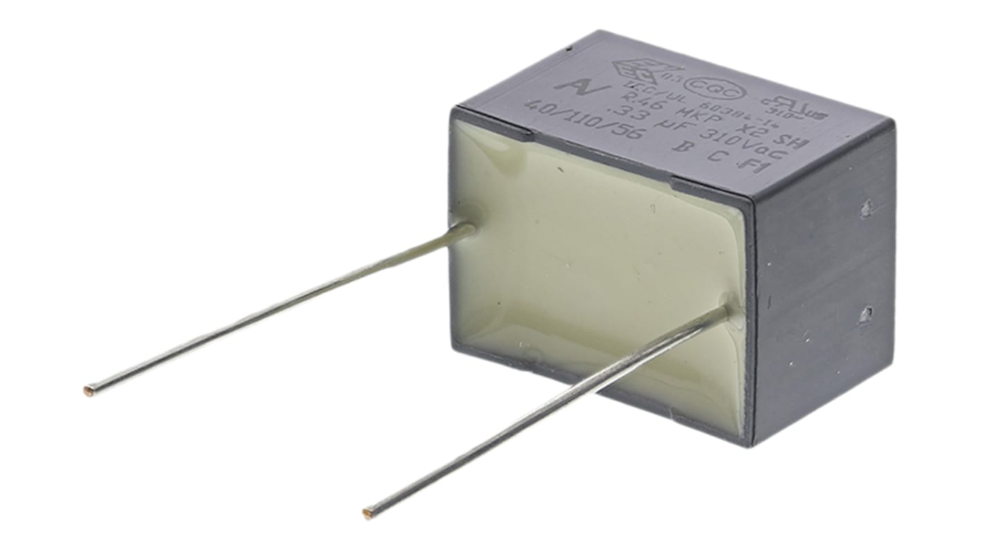 R463I33305001K KEMET R46 Polypropylene Film Capacitor, 310V ac, ±10