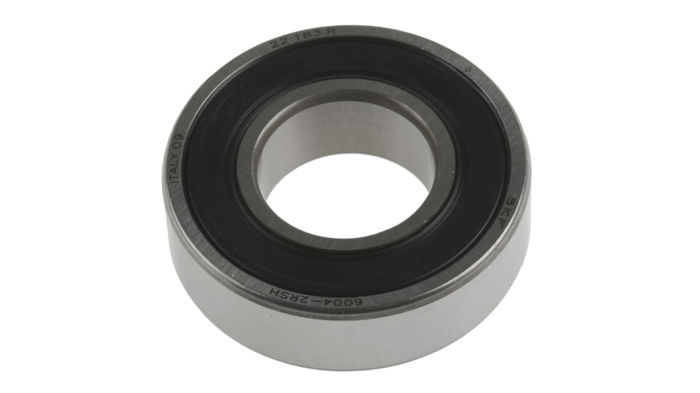 SKF 6004-2RSH Single Row Deep Groove Ball Bearing- Both Sides Sealed 20mm I.D, 42mm O.D