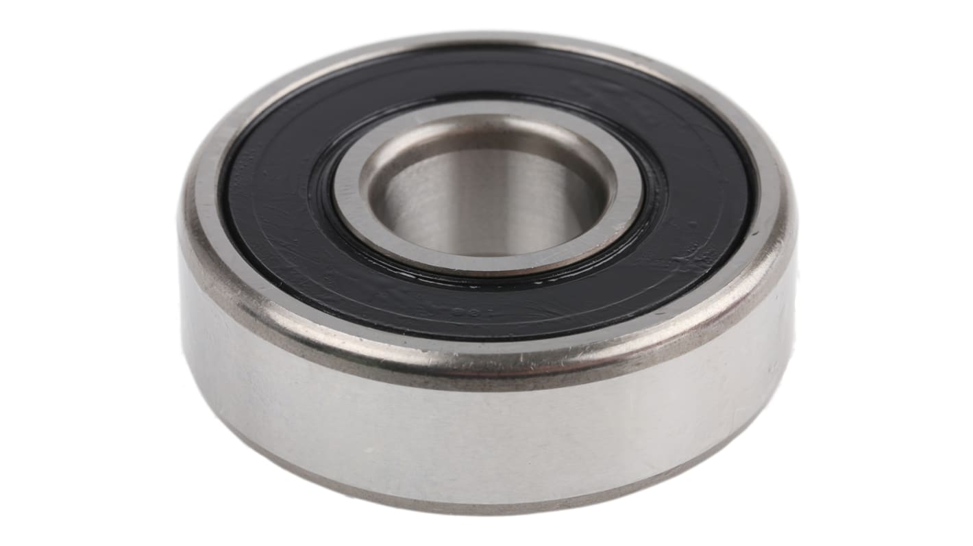 SKF 6302-2RSH Single Row Deep Groove Ball Bearing- Both Sides Sealed 15mm I.D, 42mm O.D