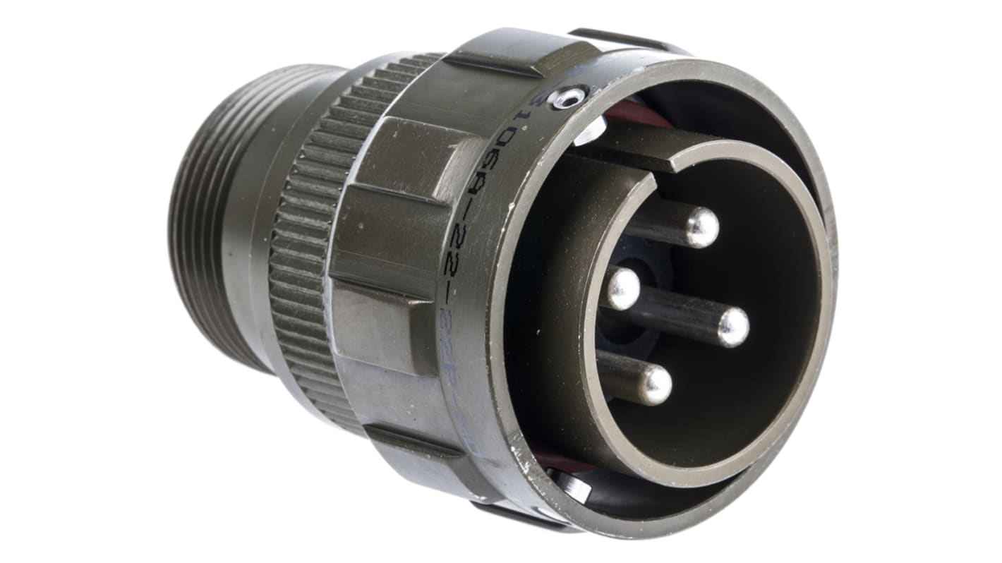 97B3106A2222PHD Conector circular MILDTL5015 Amphenol Limited
