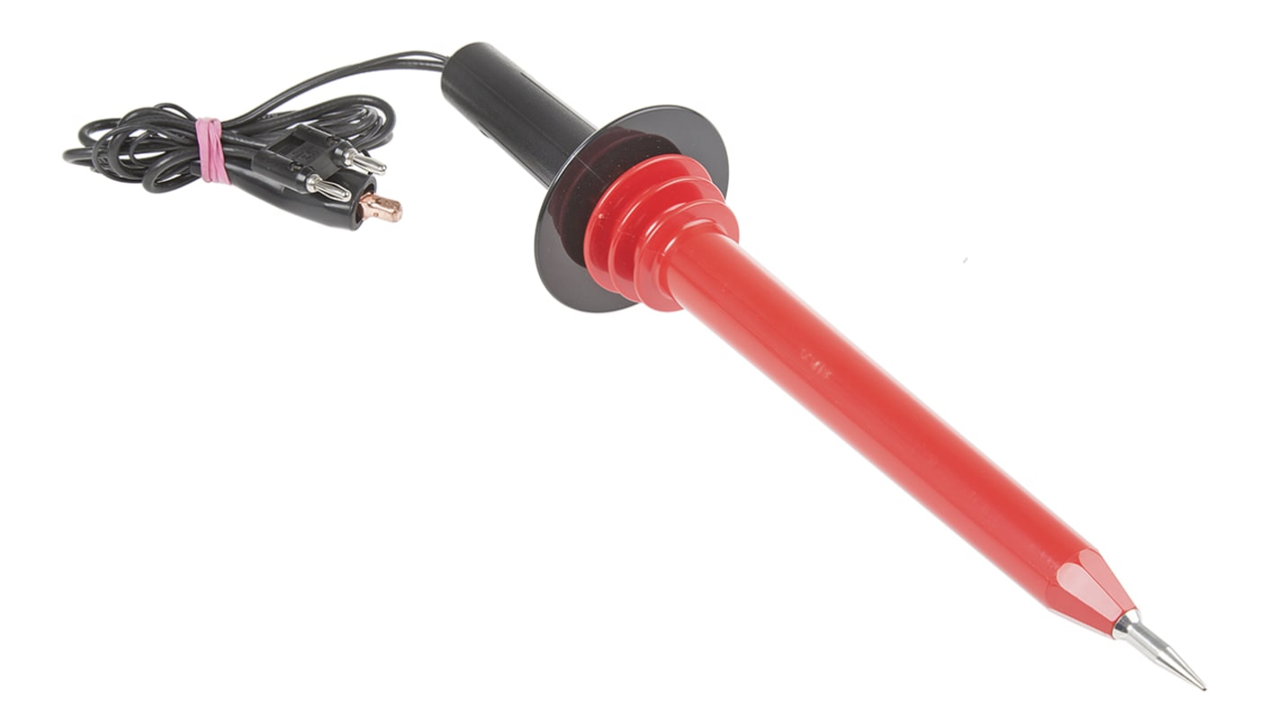 Sonde de test Fluke, 20μA, Noir, Rouge