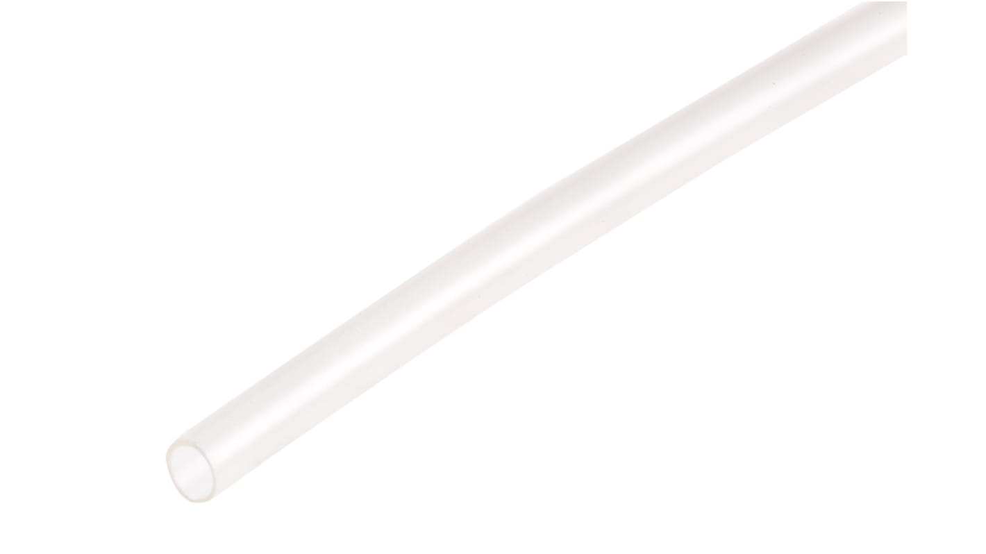 RS PRO Halogen Free Heat Shrink Tubing, Clear 1.6mm Sleeve Dia. x 300mm Length 2:1 Ratio