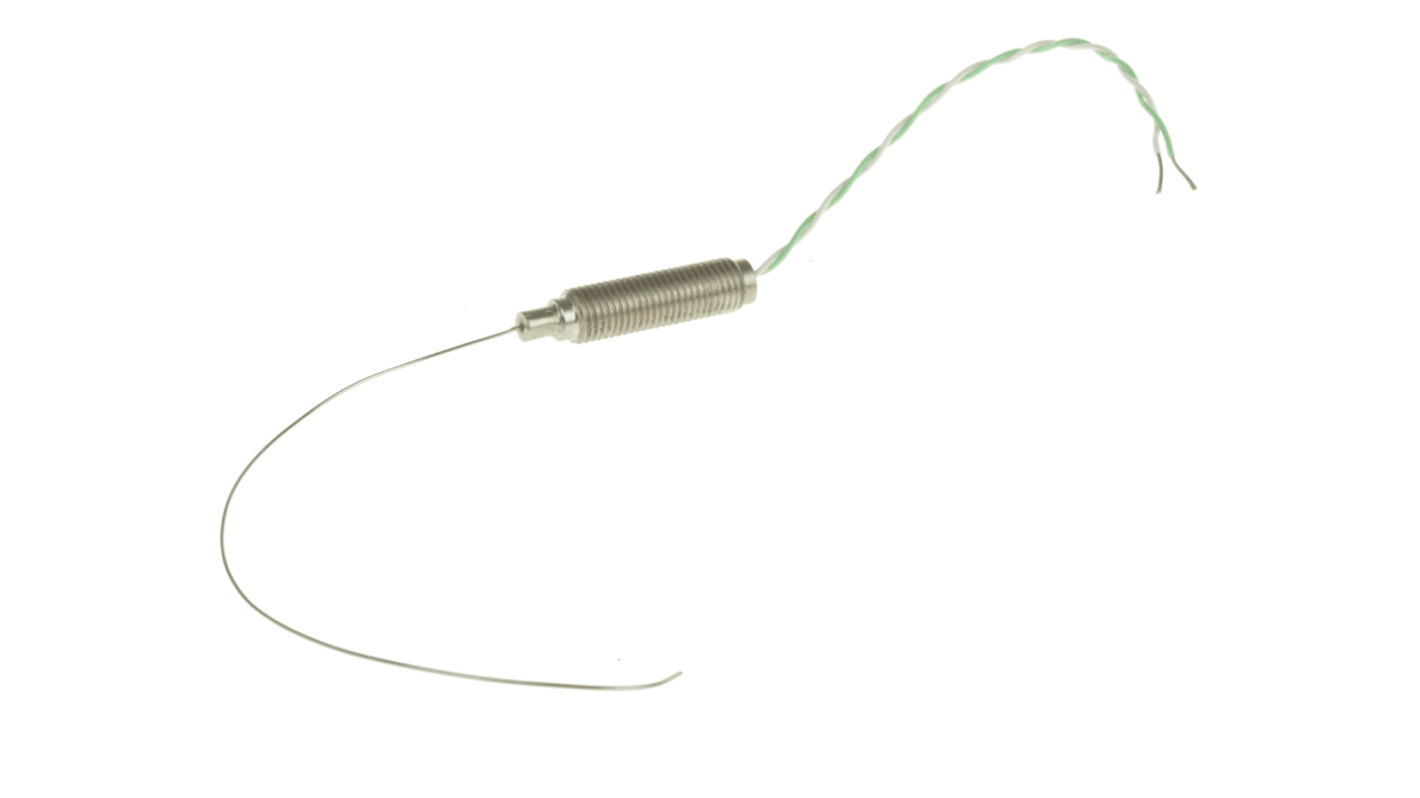 Thermocouple à isolation minérale RS PRO type K Ø 0.5mm, L 250mm, +750°C max à Raccord dénudé