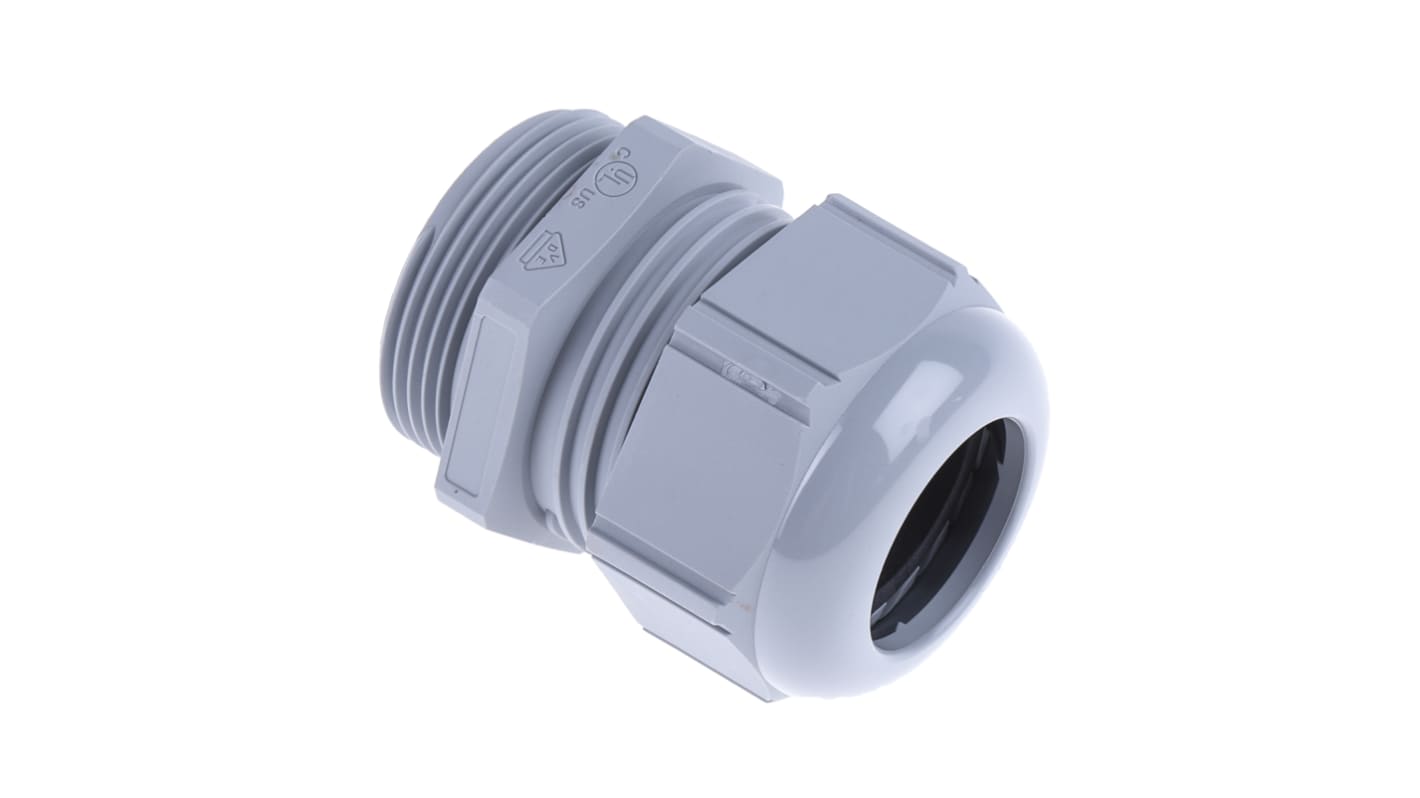 Lapp SKINTOP Series Grey Polyamide Cable Gland, M32 Thread, 9mm Min, 21mm Max, IP66, IP68, IP69K