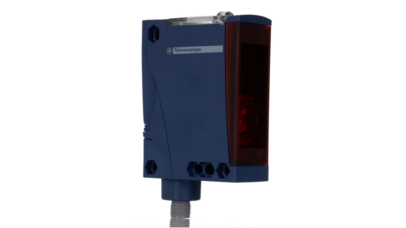 Telemecanique Sensors Through Beam Photoelectric Sensor, Block Sensor, 40 m Detection Range