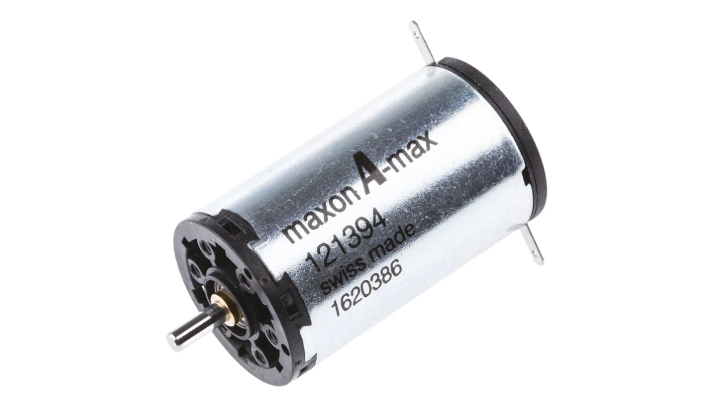 Maxon Brushed DC Motor, 11 W, 24 V dc, 17.2 mNm, 8820 rpm, 3mm Shaft Diameter