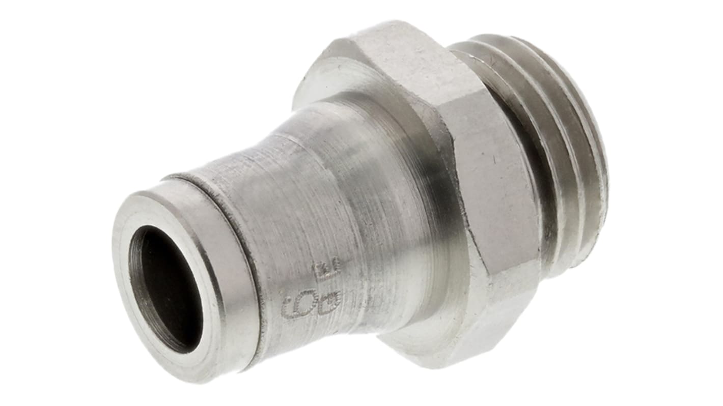 Adaptateur droit fileté Legris LF3600 vers Enfichable 6 mm G 1/4 Mâle