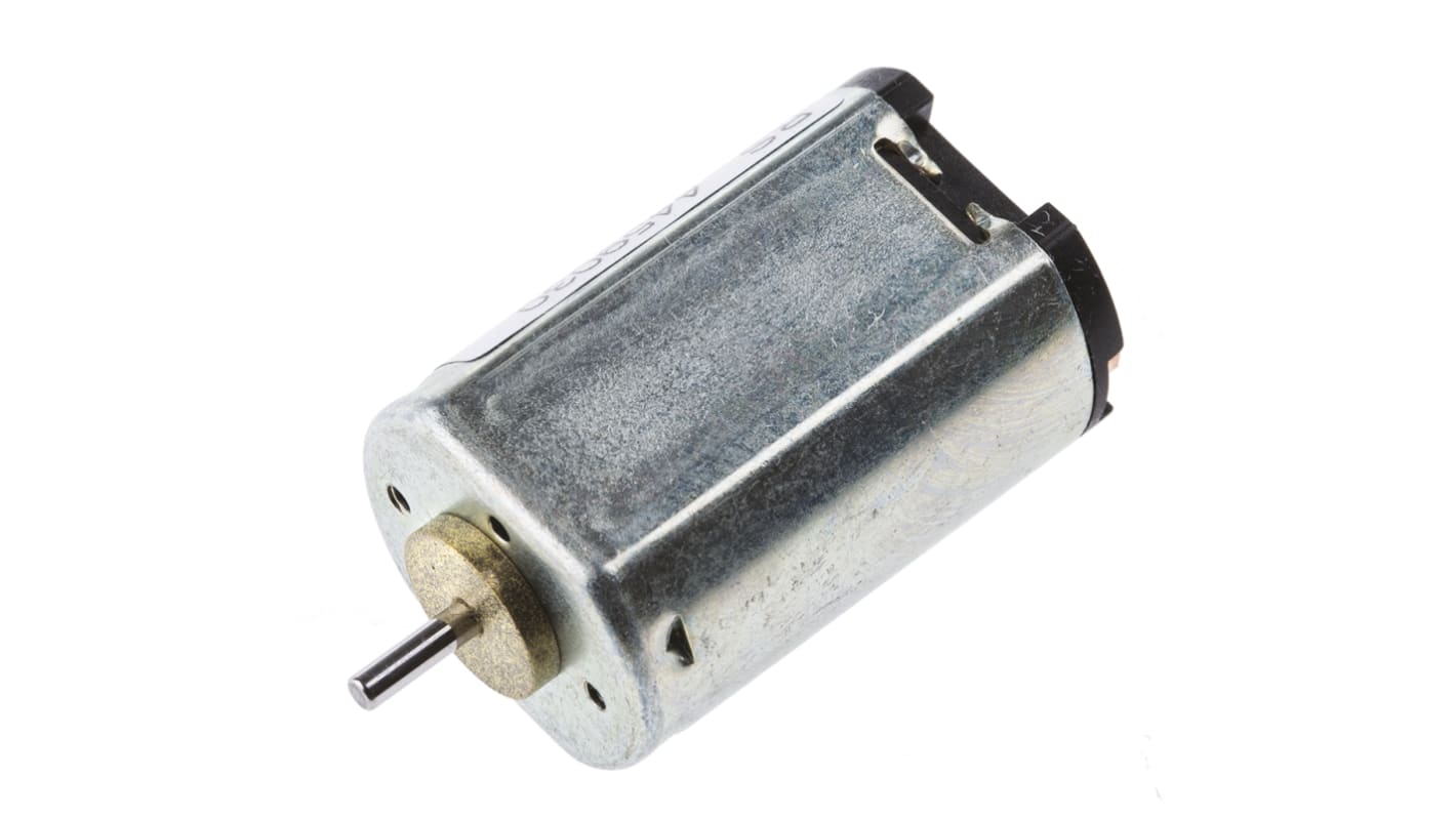 Motor DC Canon, 24 V CC, 1.4 W, 5320 rpm, par máx. 2.45 mNm, Ø de eje 2mm