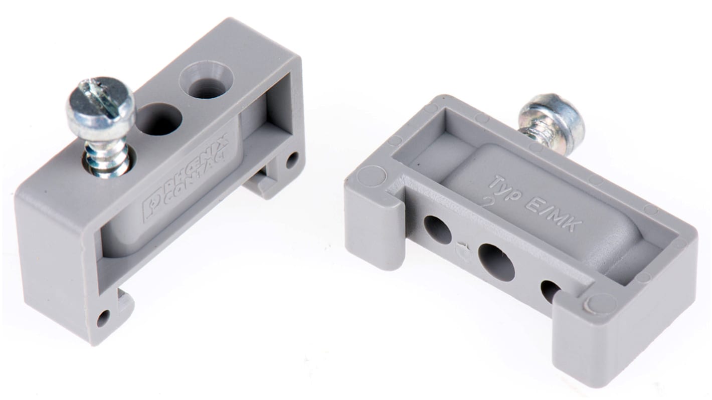 1421633 Phoenix Contact E/MK Series End Stop for Use with DIN Rail