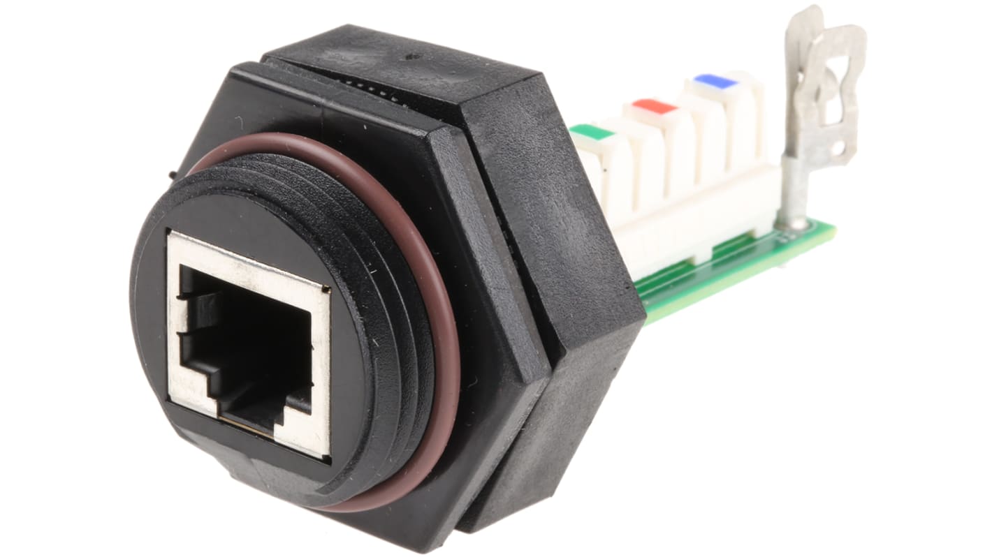 Brad from Molex RJ45 モジュラーコネクタ, メス, RJ45コネクタ, パネルマウント, 1300530002