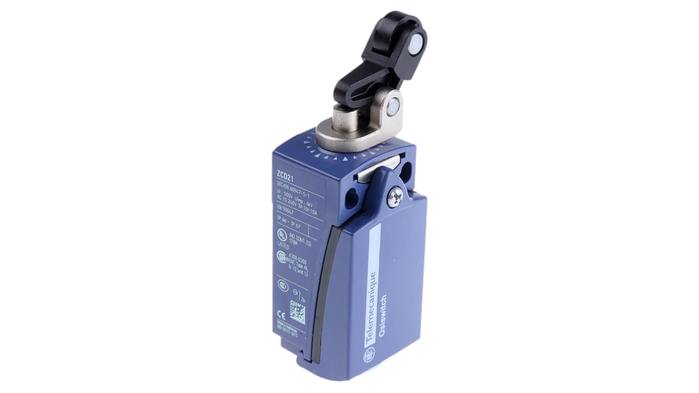 Interruttore di fine corsa Telemecanique Sensors, Stantuffo, NO/NC, 240V, 3A, IP66, IP67