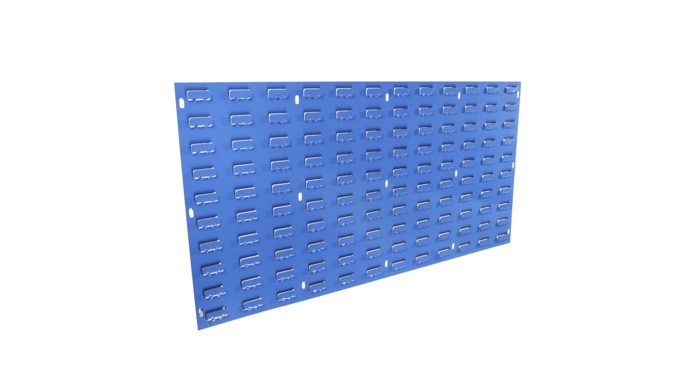 RS PRO Lagerbehälter Tragbar Blau Stahl, 500mm x 1000mm